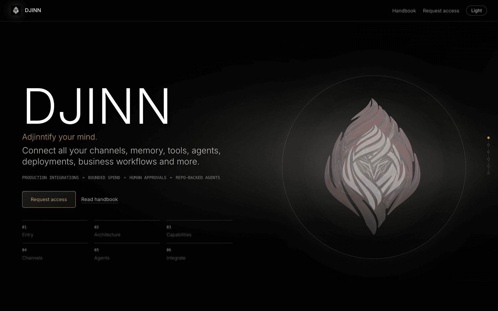 DJINN — live site
